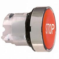 Головка кнопки 22мм² красная | код. ZB4BA434 | Schneider Electric